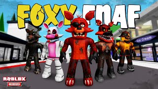 Aku Membuat FOXY FNAF Di Brookhaven WID amp Accessories Name  Roblox [upl. by Judye]