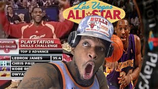 IF ONLY KOBE COULD PASS MAN 2007 NBA SKILLS CHALLENGE REACTION [upl. by Ardnaek]