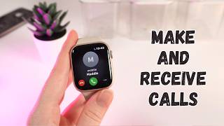 How to Make and Receive Calls on Apple Watch Series 9 A Complete Guide [upl. by Ardnosac]