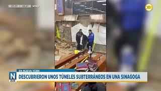 Nueva York descubrieron túneles subterráneos en una sinagoga │ Noticias a las 2030 │ 090124 [upl. by Etsirk387]