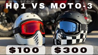 Bell Moto3 Vs Royal H01 Helmet [upl. by Ajiram310]