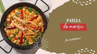 🥘 Paella de Marisco ¡La Auténtica Receta Fácil y Deliciosa [upl. by Liris]