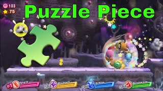 Kirby Star Allies  Heavenly Hall Jambastion 💗 Walkthrough Part 22 🧩 puzzle piece 🧩 [upl. by Jami605]