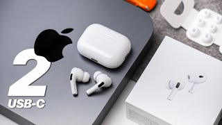 AirPods Pro 2 USB C  UNBOXING and REVIEW [upl. by Celestia]