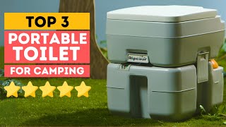 5 Best Portable Camping Toilets of 2024  Our Top Picks [upl. by Aeht333]