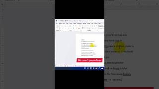 Microsoft new update Microsoft power toys shorts viralshorts technology msword powertoys [upl. by Enner397]