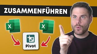 Pivot Tabelle aus ZWEI Excel Tabellen erstellen und aktualisieren [upl. by Akehsar]