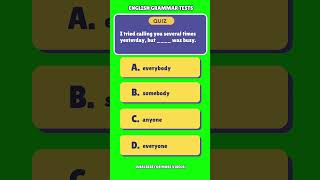 Advanced English Grammar Test  TEST 8 englishgrammar quiz toefl ielts [upl. by Nierman]