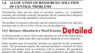 Allocation of Resources  CAPITALISTIC amp SOCIALISTIC Economy  Economics [upl. by Sage]