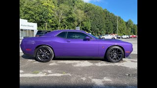 2019 Dodge Challenger RT Scat Pack Plum Crazy Purple 6 Speed [upl. by Nirroc]