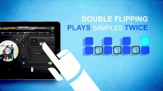 edjing DJ app Double Flipping tutorial [upl. by Notna484]