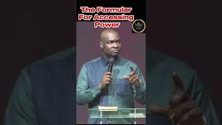 The Formular For Accessing Power apostlejoshuaselman youtubeshortspower authority grace mercy [upl. by Jairia]