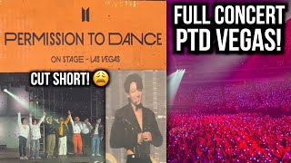 BTS PTD Las Vegas DAY 1 VlogFancam FULL Concert HD [upl. by Hertha638]