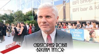 Christopher Robin  European Premiere interview  Brigham Taylor [upl. by Price]