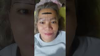 microblading eyebrows [upl. by Idaf]