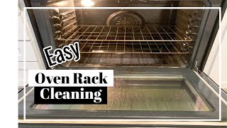 HOW TO CLEAN OVEN RACKS FAST amp EASY  EASY OFF OVEN CLEANER [upl. by Hadihsar]