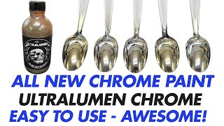 All New Chrome amp Gold Chrome Paint  Ultralumen Chrome  Easy To Use  Awesome [upl. by Reyna]