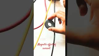 Magnetic effect of current physics education magnet educationalvideo [upl. by Nannette]