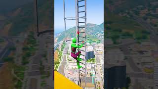 GTA 5 Epic Water Ragdolls  SpiderMan Jumps  Fails ep2393 shorts [upl. by Ecilegna]