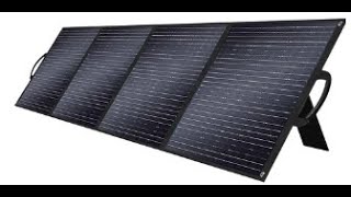 SolarPlay T200 Solar Panel 200W Max Output Power 234 High Conversion Efficiency IP65 EU9NL [upl. by Brahear492]