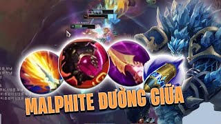 Malphite AP Đường Giữa Hỏa Khuẩn Shock Damage Siêu Hot Có Thật Sự Dễ Chơi  BLV Hoàng Sama [upl. by Ahsemit]