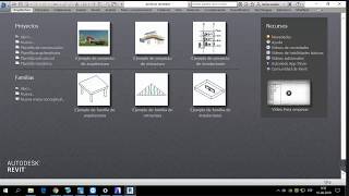 REVIT 1 EN MENOS DE 10 MINUTOS INTUITIVOcómo comenzar un proyecto en revit [upl. by Solon]