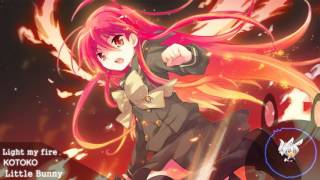 Nightcore  Light My Fire【Shakugan no Shana III OP】 [upl. by Hollyanne]