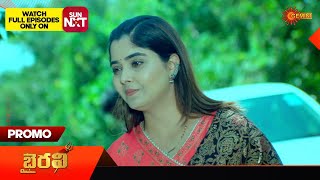 Bhairavi  Promo  28 Sep 2024  Telugu Serial  Gemini TV [upl. by Schechinger879]