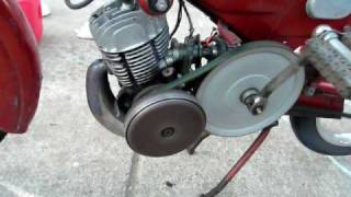 Motobecane 50cc moped torque variator demo [upl. by Enisaj]