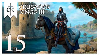 CRUSADER KINGS III  Ep 15  Cruzada en la península [upl. by Ostler]