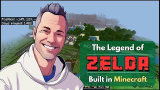 Building the Legend of Zelda in Minecraft  Looking for Dark Oak [upl. by Reeher]