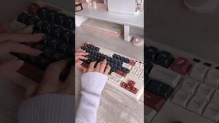 Unboxing the Neo87 keeb from 1stplayer ❤️ desk unboxing asmr asmrtyping asmrsounds keyboard [upl. by Aynotel101]