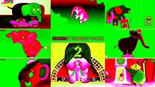 HICKORY DICKORY DOCK  ELEPHANT EFFECTS PARTY TUTORIAL  THERMOGRAM  COLOR INVERSION EFFECTS [upl. by Elleuqram]