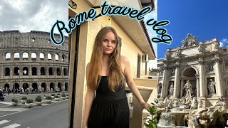 Rome travel vlog 🍝🏛️ [upl. by Evetta969]