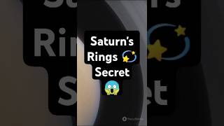 Fact Of Saturns Rings Ice and Rock Wonders 💫space facts trivia [upl. by Arrol129]