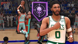 JAYSON TATUM BUILD WILL CARRY YOU IN RANDOM REC UNTIL NBA 2K25 [upl. by Tichonn903]