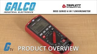 Triplett 9055 Series 6 in 1 EnviroMeter DMM [upl. by Hilliard522]