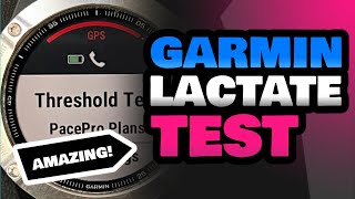 Measure Lactate Threshold  Lactate Test amp Auto Detection Using Garmin [upl. by Schoenburg]