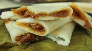 ELA ADA  VAZHAYILA ADA  STEAMED RICE FLOUR PARCELS [upl. by Annaliese]