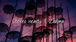 TikTok Viral🎵 Stereo Hearts X Zaalima  Gym Class Heroes Lyrics  Lirik [upl. by Yrrok]