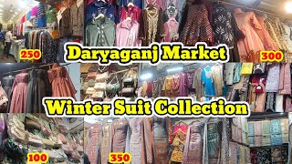 Daryaganj Market  Winter Suit Collection [upl. by Ekeiram]