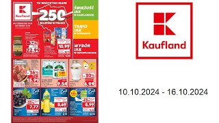 Gazetka Kaufland PL  10102024  16102024  Gazetka tygodnia [upl. by Atnahsal]