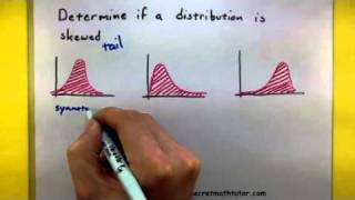 Statistics  Reading the shape of a distribution [upl. by Straus]