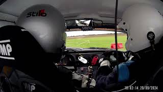 Castle Combe Circuit Stage Rally 2024 Mk1 Escort Duratec Quaife 60G [upl. by Hittel]