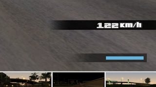 Gta San Andreas Digital Speedometer GTA V Style [upl. by Anidem]