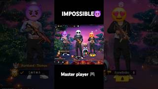 Master player 🎮IMPOSSIBLE🌍 GAMING BOY😈 RALE SHORTVIDEOS Ruhit Bhai virelfreefire shortvirel [upl. by Oirretna]