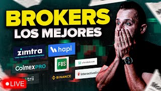 📢 Webinar 🔺MEJORES BROKERS PARA HACER TRADING SCALPING  LARGO PLAZO  MIE 1230 pm COL [upl. by Ingrid530]