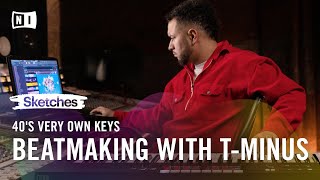 How to Make a Beat with TMinus ft 40s VERY OWN amp KOMPLETE NOW  Native Instruments [upl. by Lemrac]