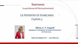 Capitolo 5  Le pensioni di Inarcassa [upl. by Borras]