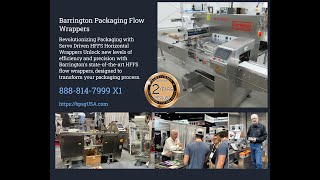 Barrington Packaging HFFS Flow Wrapper Packaging [upl. by Aniretac]